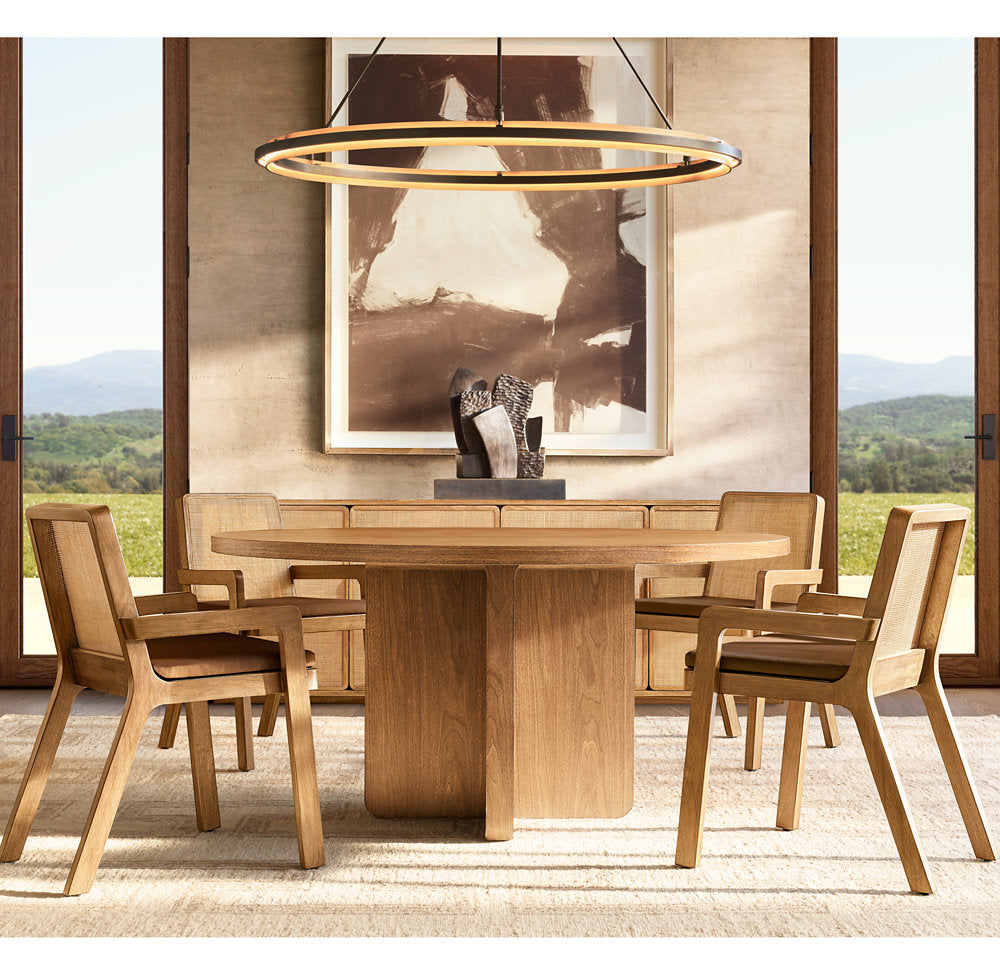 PERALTA ROUND CHANDELIER 48"