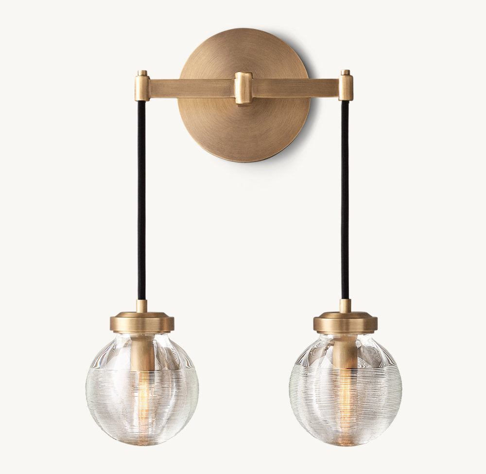 PEARL DOUBLE SCONCE