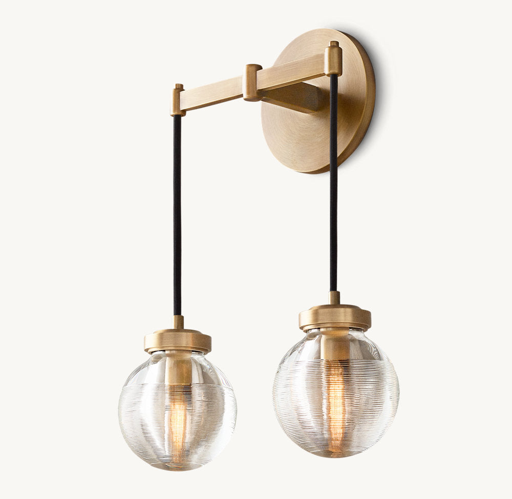 PEARL DOUBLE SCONCE