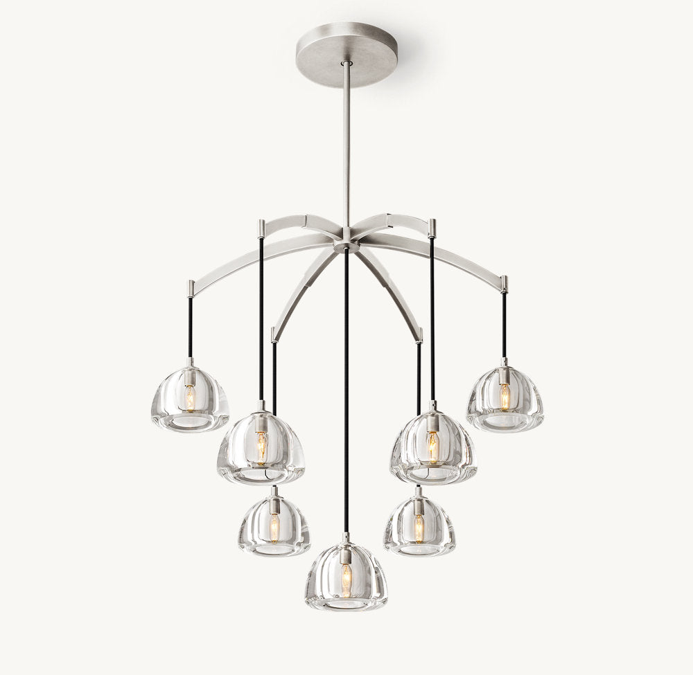 HEMISPHERE ROUND CHANDELIER 36"