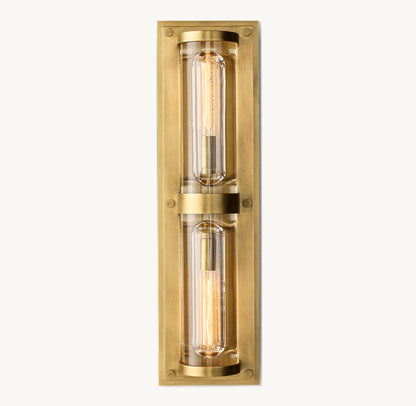 SAVILE ROUND LINEAR SCONCE