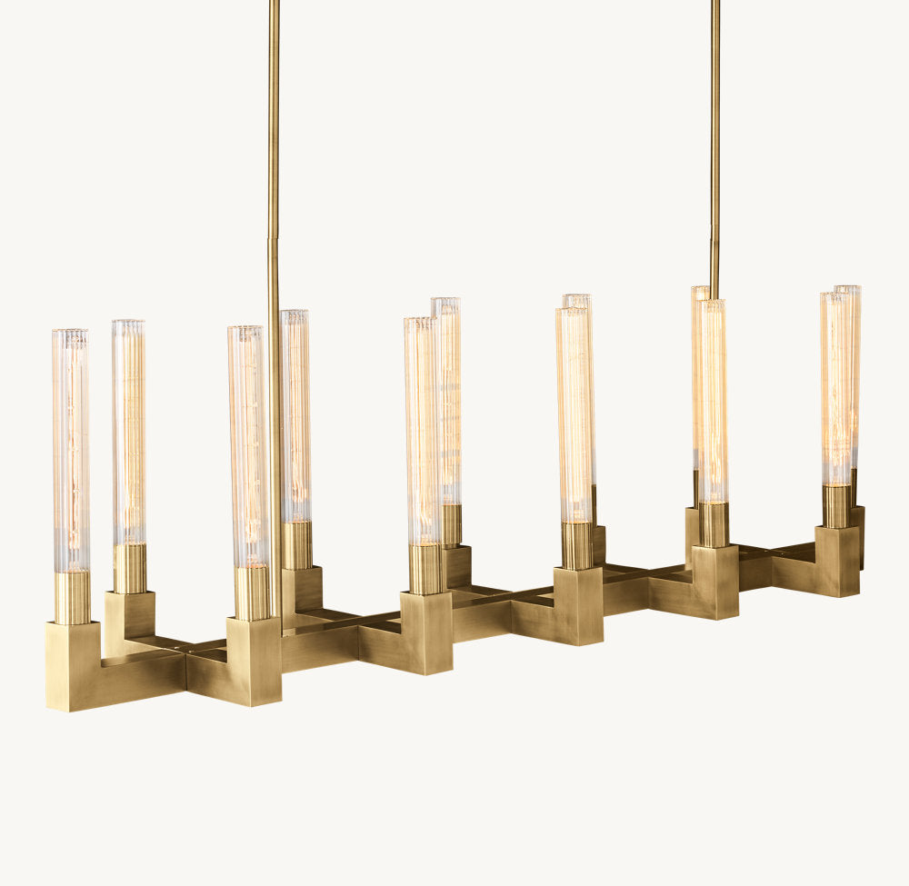 CANNELE LINEAR CHANDELIER 55"