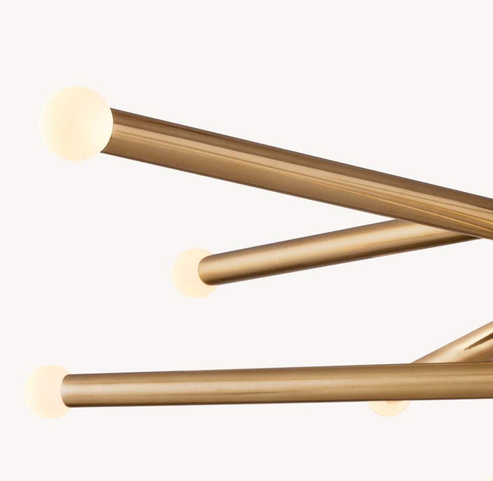 ROUSSEAU 10-LIGHT MOBILE ORB CHANDELIER