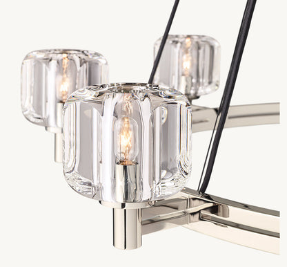 DEMARET ROUND CHANDELIER 48"