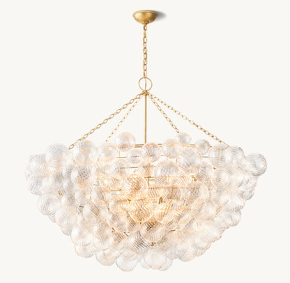 TALIA ROUND CHANDELIER 56"