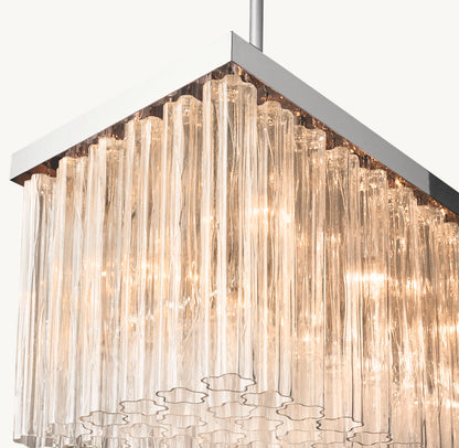 CIELO RECTANGULAR CHANDELIER 54"