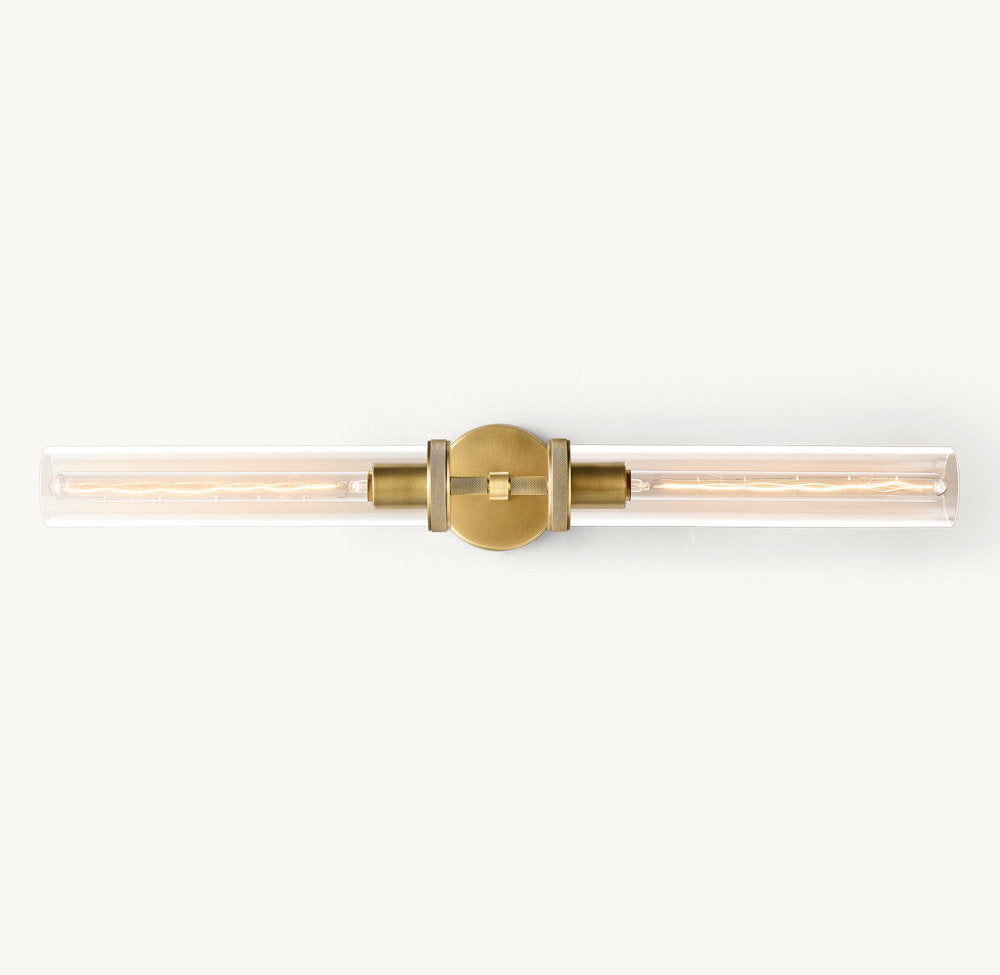 LAMBETH KNURLED GRAND LINEAR SCONCE