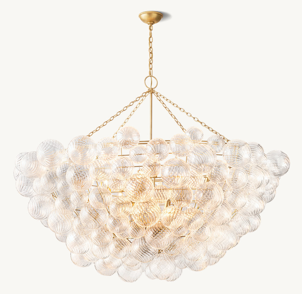 TALIA ROUND CHANDELIER 66"