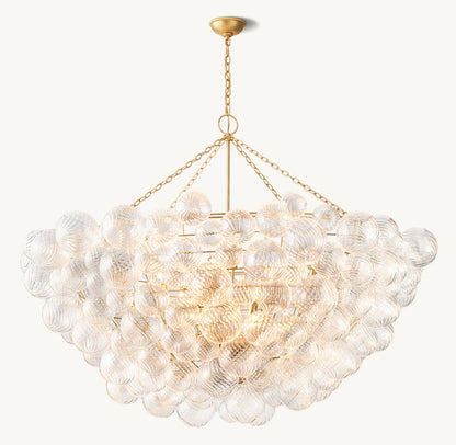 TALIA ROUND CHANDELIER 66"
