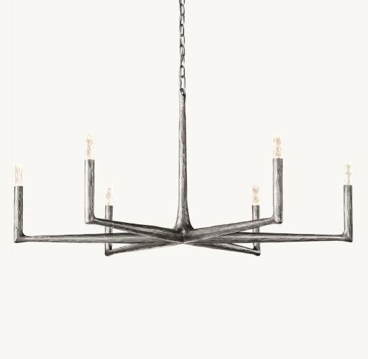 THADDEUS ROUND CHANDELIER 48"