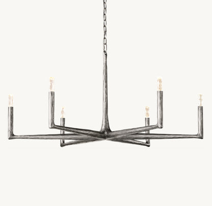 THADDEUS ROUND CHANDELIER 48"