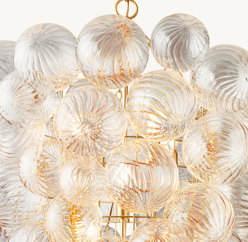 TALIA ENTRY CHANDELIER 37"