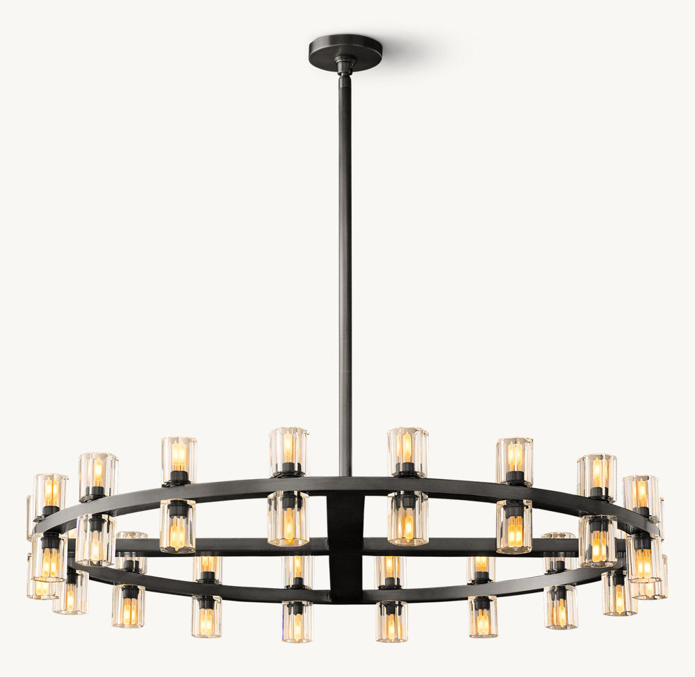 ARCACHON LED ROUND CHANDELIER 36"