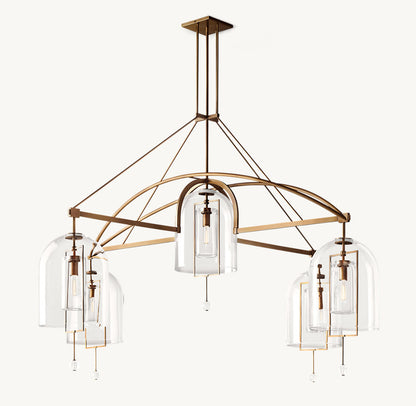 FULCRUM ROUND GRAND CHANDELIER 85"