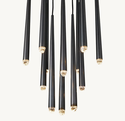 AQUITAINE ROUND CHANDELIER 24"