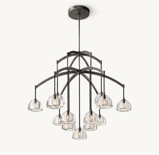 HEMISPHERE ROUND CHANDELIER 48"