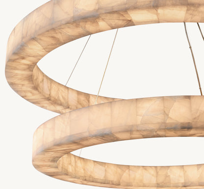 RIVAGE TWO-TIER ROUND CHANDELIER 60"