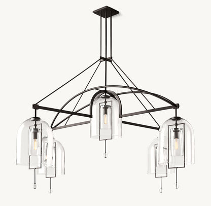 FULCRUM ROUND GRAND CHANDELIER 85"