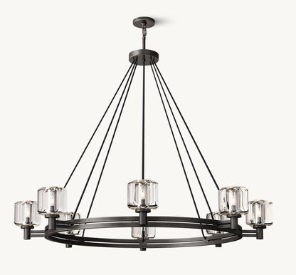 DEMARET ROUND CHANDELIER 48"