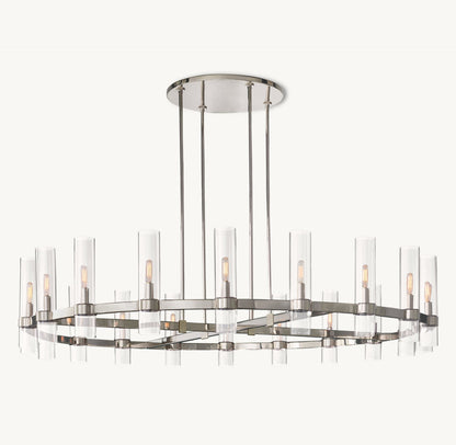 RAVELLE ROUND CHANDELIER 60"