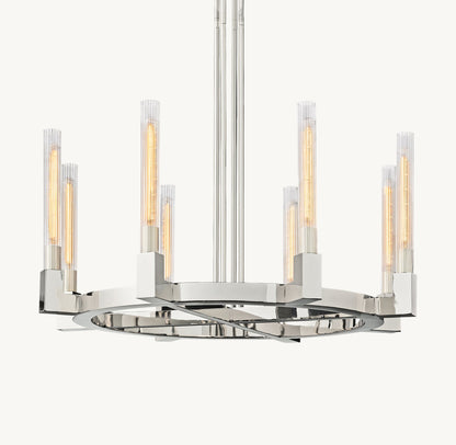 CANNELE ROUND CHANDELIER 36"