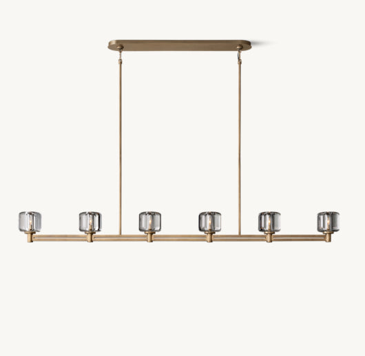 DEMARET LINEAR CHANDELIER 72"