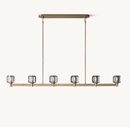 DEMARET LINEAR CHANDELIER 72"