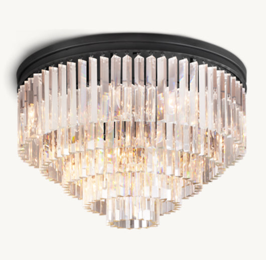 1920S ODEON FLUSHMOUNT 32"