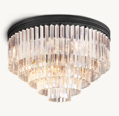 1920S ODEON FLUSHMOUNT 32"