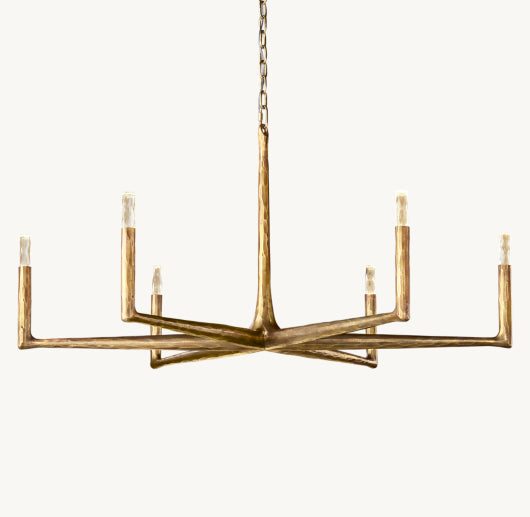 THADDEUS ROUND CHANDELIER 48"