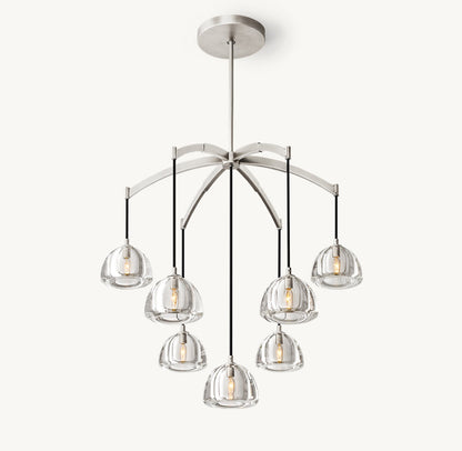 HEMISPHERE ROUND CHANDELIER 36"