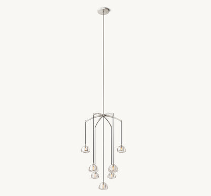 HEMISPHERE ROUND CHANDELIER 36"