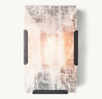 HARLOW CALCITE SCONCE