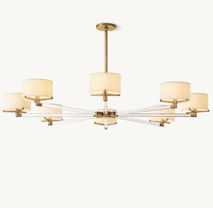 TRUMAN ROUND CHANDELIER 60"