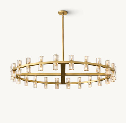 ARCACHON LED ROUND CHANDELIER 48"