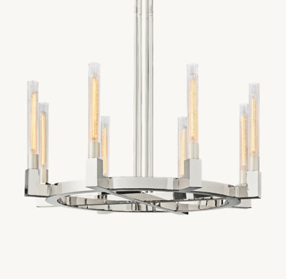 CANNELE ROUND CHANDELIER 36"