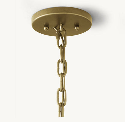 HARLOW CRYSTAL ROUND CHANDELIER 43"