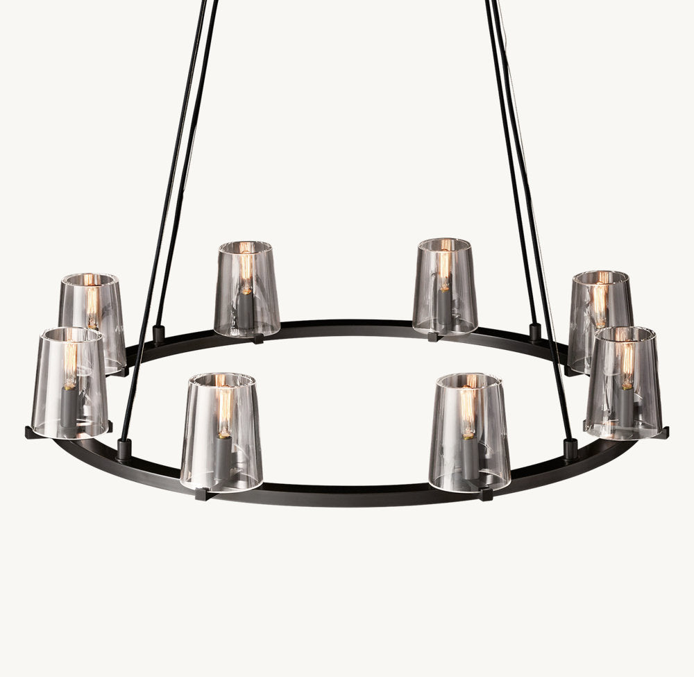 PAUILLAC ROUND CHANDELIER 36"