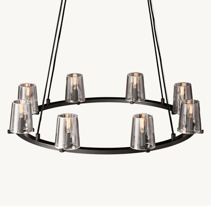 PAUILLAC ROUND CHANDELIER 36"