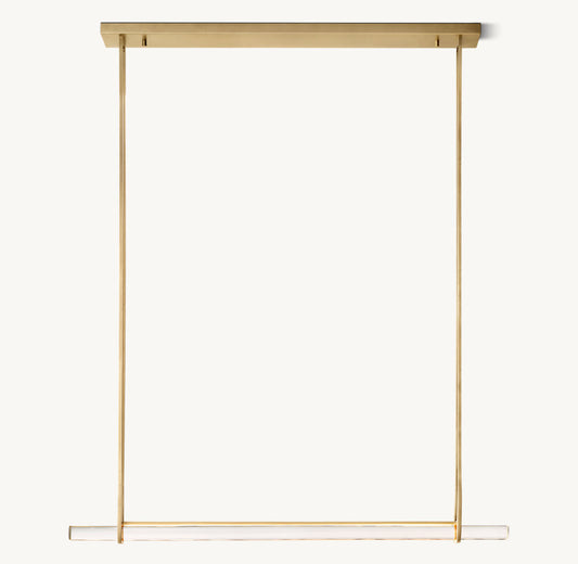 Audubon Single Bar Linear Chandelier 60"
