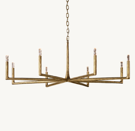 THADDEUS ROUND CHANDELIER 60"