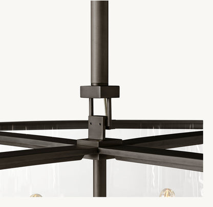 BECKMAN ROUND CHANDELIER 55"