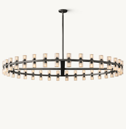 ARCACHON LED ROUND CHANDELIER 60"