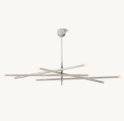 ROUSSEAU 8-LIGHT MOBILE ORB CHANDELIER