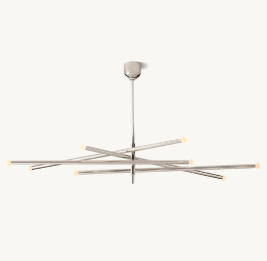 ROUSSEAU 8-LIGHT MOBILE ORB CHANDELIER