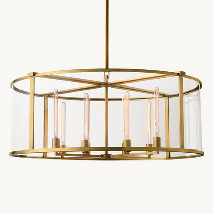 BECKMAN ROUND CHANDELIER 44"
