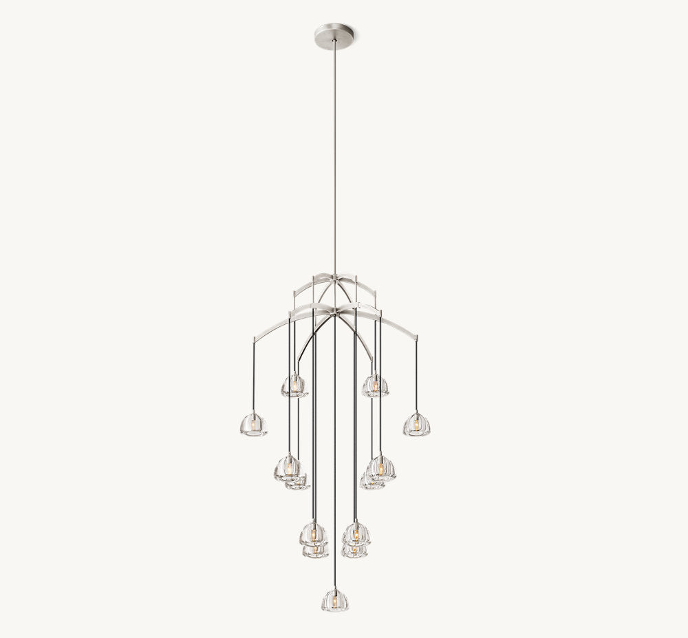 HEMISPHERE ROUND CHANDELIER 48"