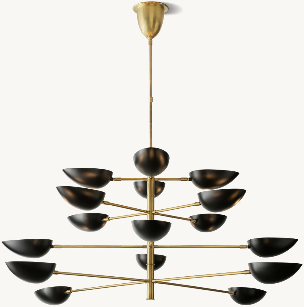 GRAPHIC CHANDELIER 70"