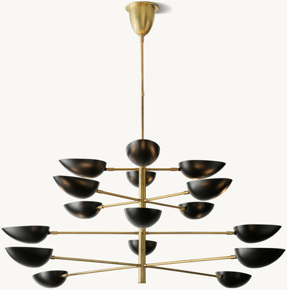 GRAPHIC CHANDELIER 70"