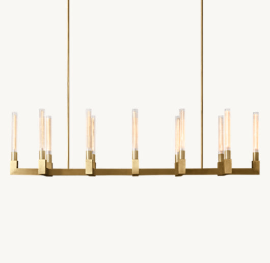 CANNELE LINEAR CHANDELIER 67"